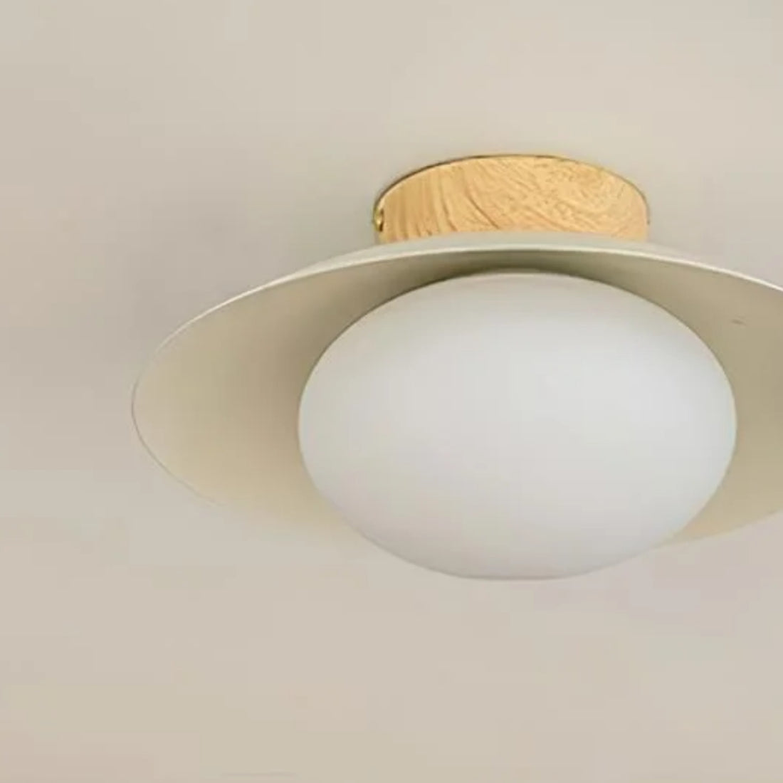 Oribela Sculptural Globe Ceiling Light Modern Flush Mount for Kitchen and Lounge