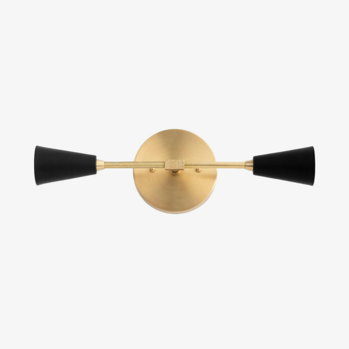 Mobilux Line Minimalist Vanity Light Fixture - Mid Century Bathroom Sconce