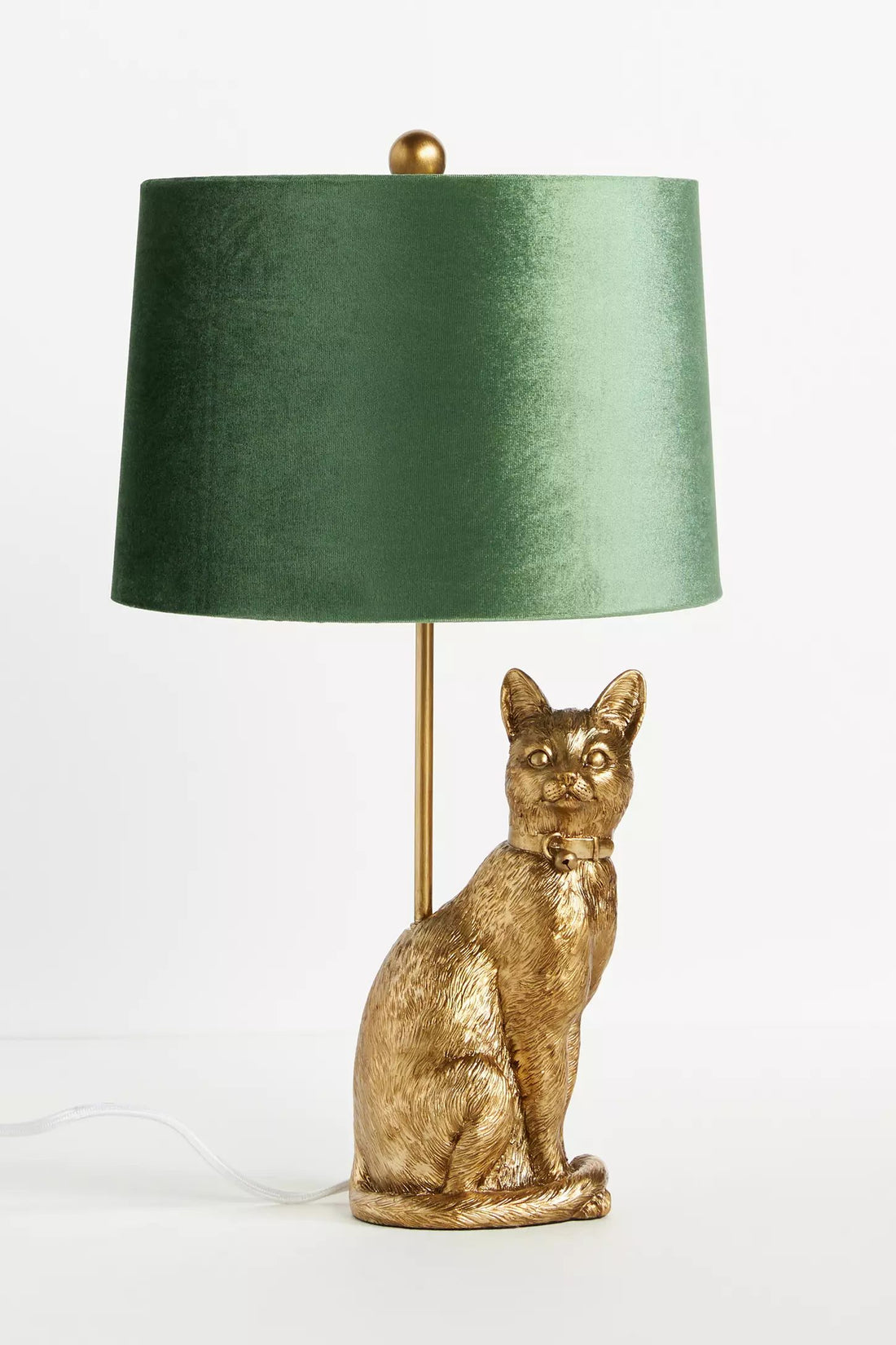 Pawdia Unique Table Lamp - Decorative Fabric Animal Bedside Lamp