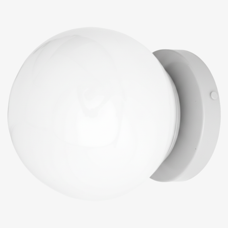 Glorica Glass Globe Wall Sconce - Multi-Color Modern Minimalist Light