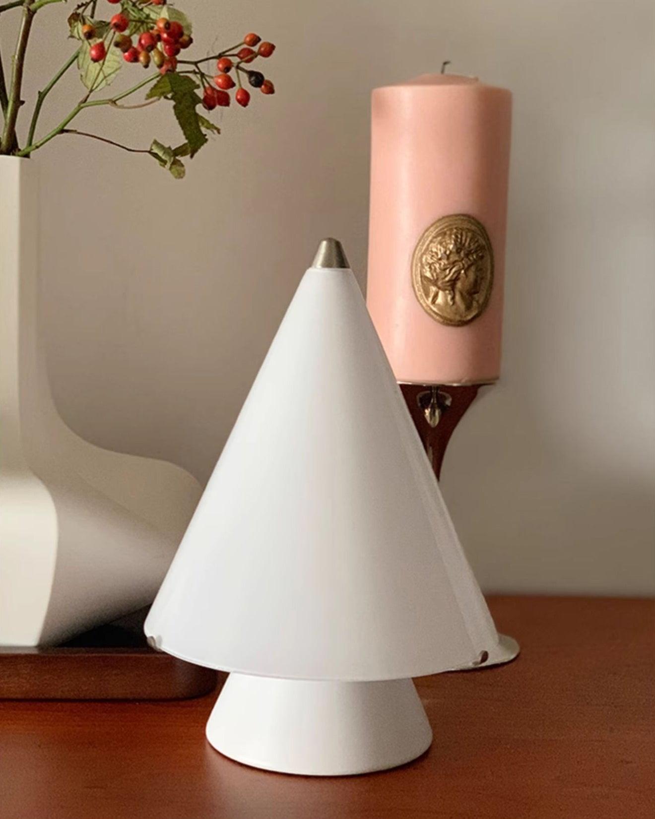 Tischleuchte - Elegante Glaslampe für Wohnzimmer &amp; Schlafzimmer