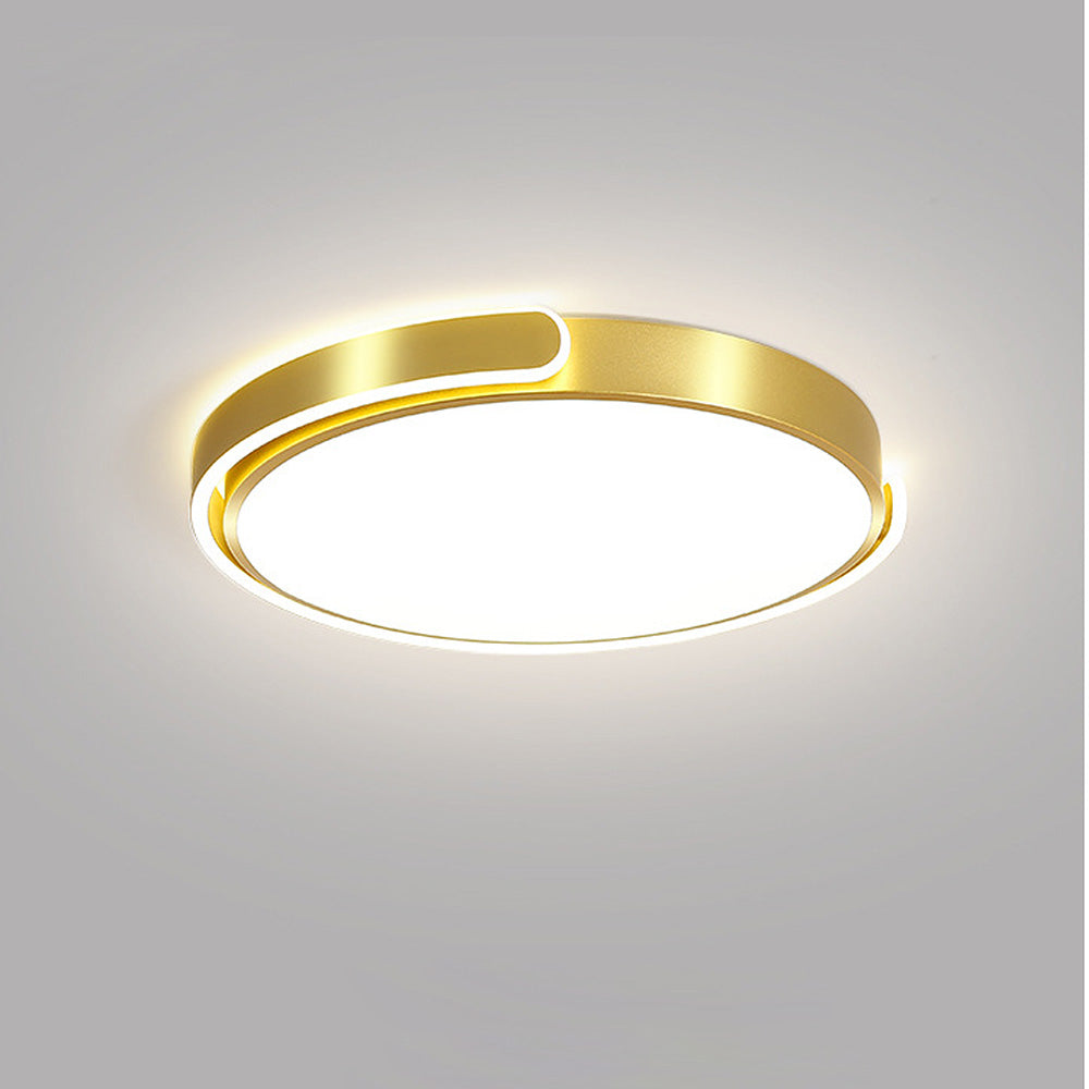 Minimalist LED Ceiling Light – Round Acrylic Fixture for Bedroom