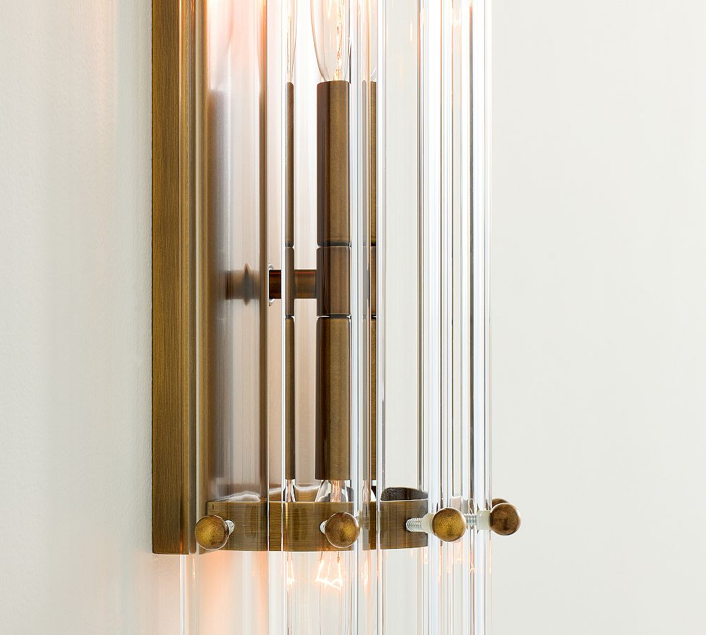 Lumora Crystal Wall Sconce – Elegant Lighting for Hallway & Bedroom