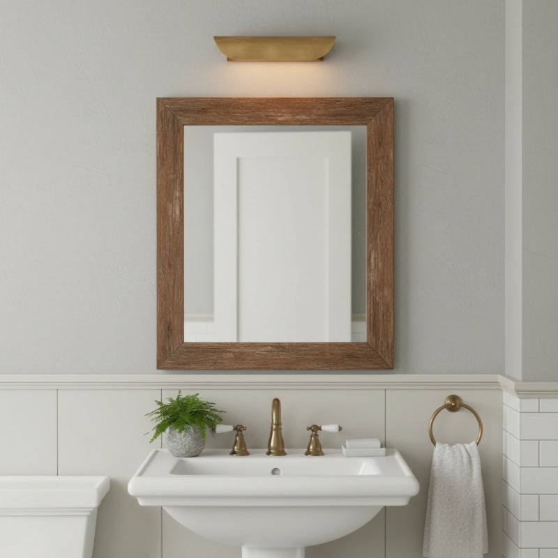 Hidra Modern Metal Wall Sconce – Minimalist Down-Light Sconce for Modern Homes