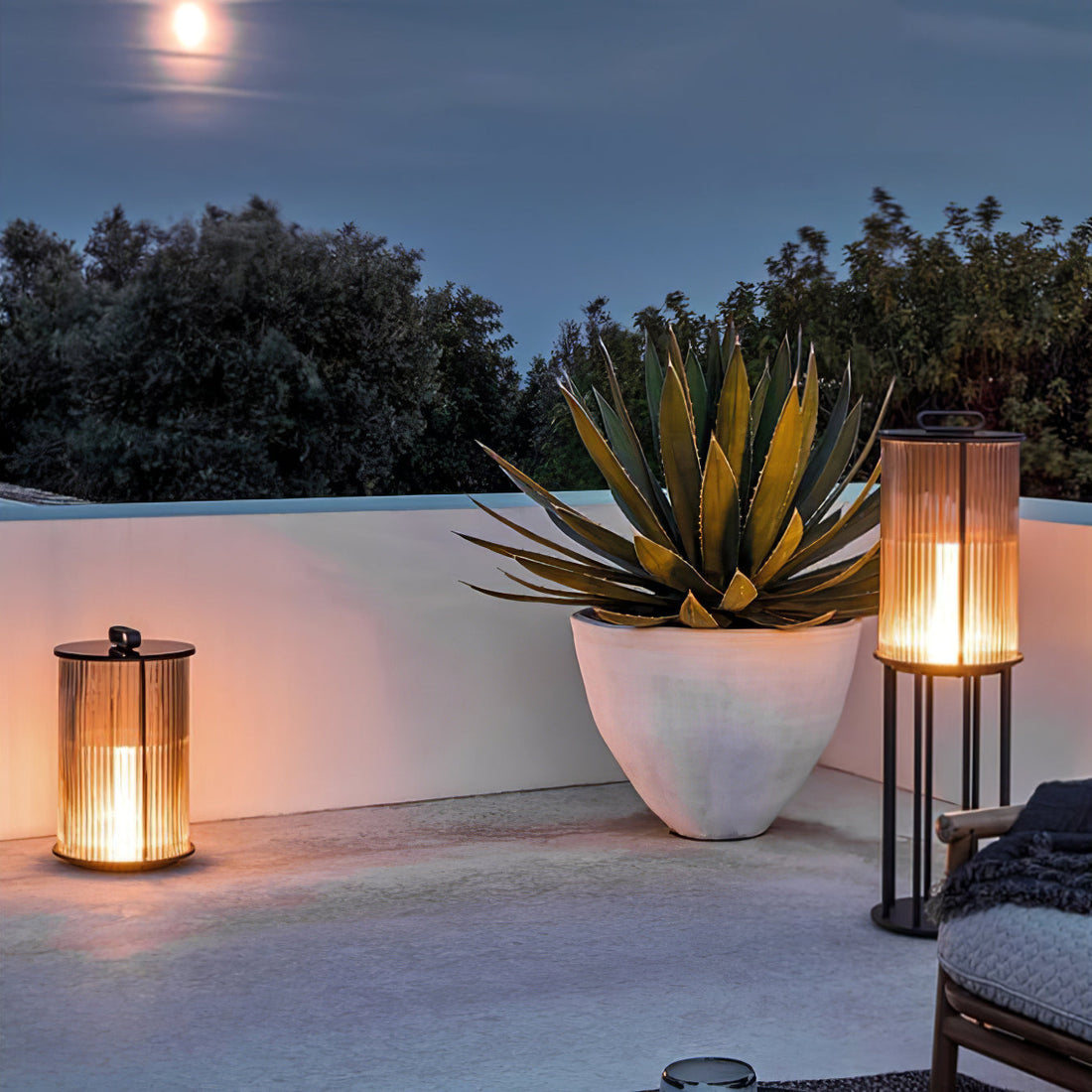 Lantern Garden Outdoor Light - Garden Outdoor Lamp Ideal for Walkways
