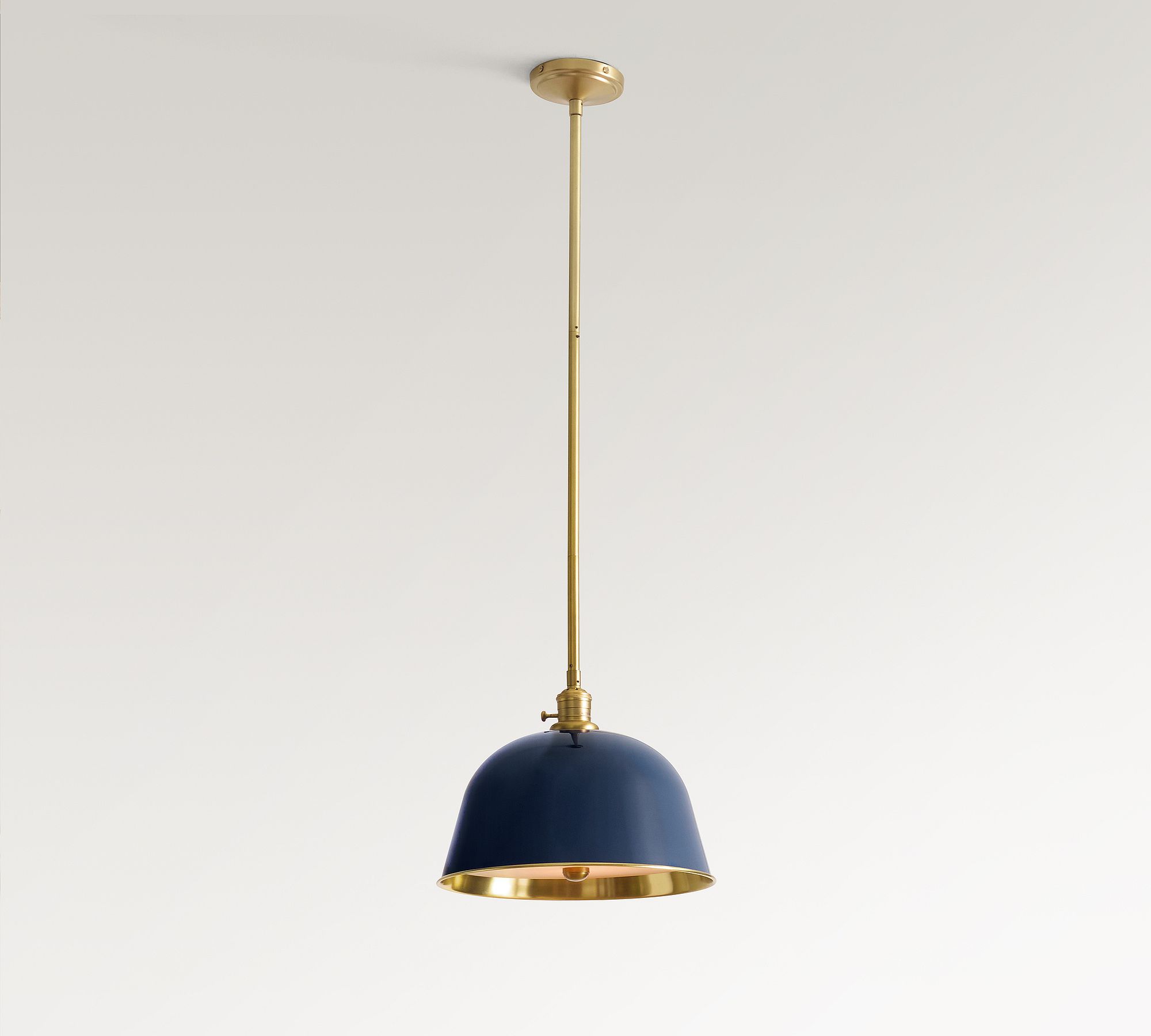 Forvara Metal Bell Design Pendant Lamp - Modern Metal Pole Design Kitchen Lighting
