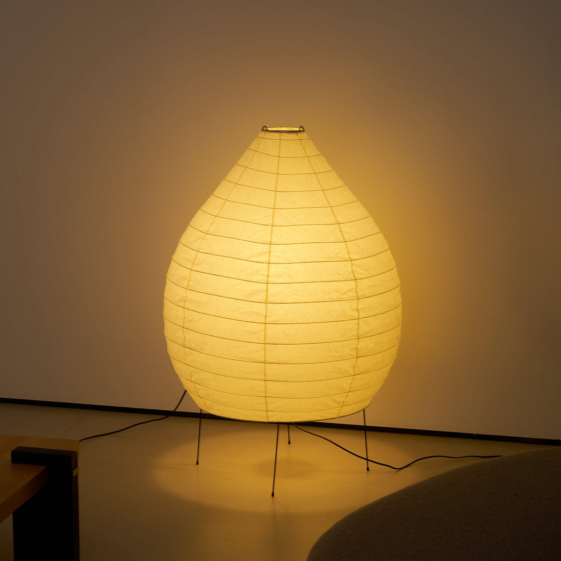 Stehlampe aus Washi-Papier – Laternendesign für Wohnzimmer &amp; Schlafzimmer