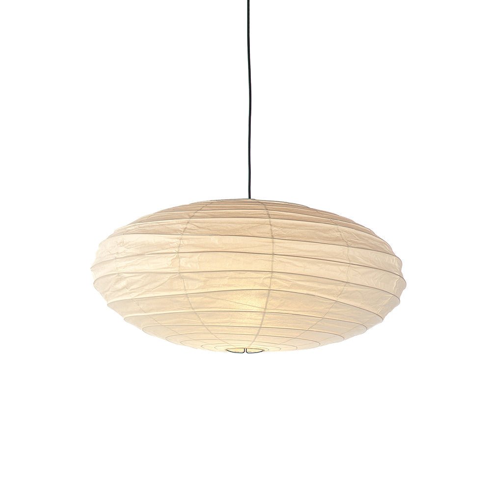 Washi Paper Pendant Lamp - Minimalist Japanese Light for Bedroom Decor
