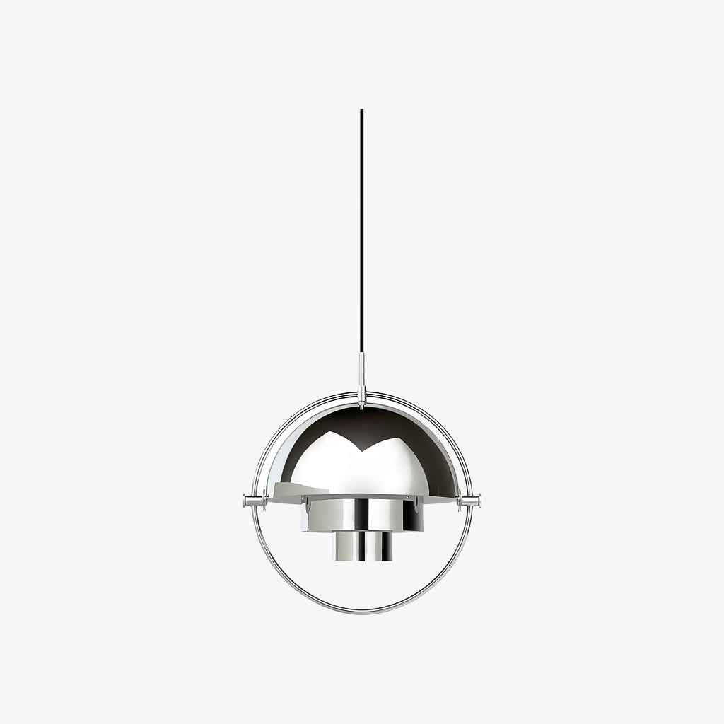 Multiva Sculptural Pendant Light – Adjustable Chandelier in Danish Modern Style for Dining Areas N18
