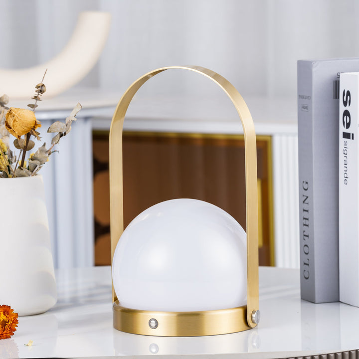 Tragbare Akku-Tischlampe – Moderne Lampe für Schreibtisch und Schlafzimmer