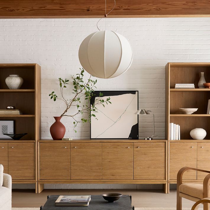 Pendelleuchte Alvian – Leinenschirm mit verstellbarer Höhe für gemütliches Essen