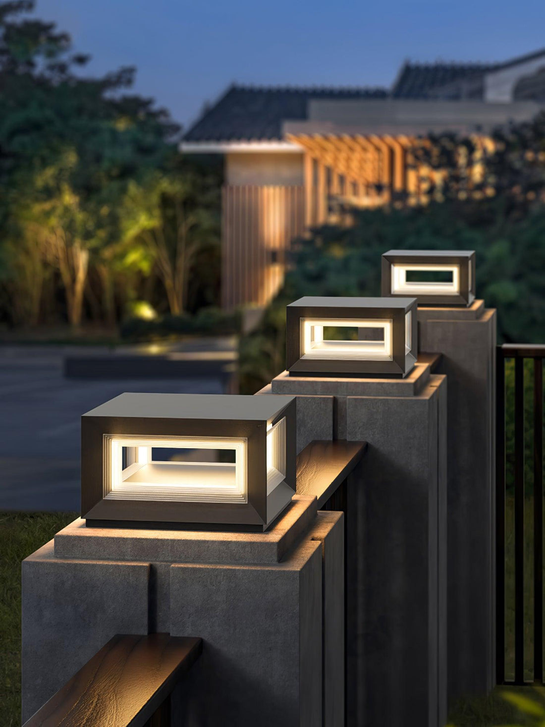 Outdoor Post Light - Waterproof LED Lamp for Garden, Patio & Pathway