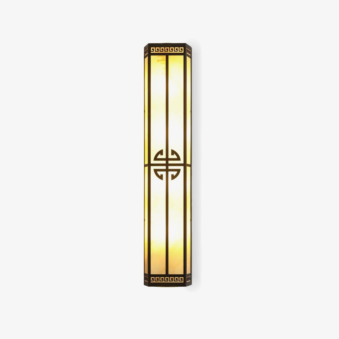 Schneeflocken-Wandleuchte aus Gipsmetall – quadratische, elegante Lampe für den Außenbereich