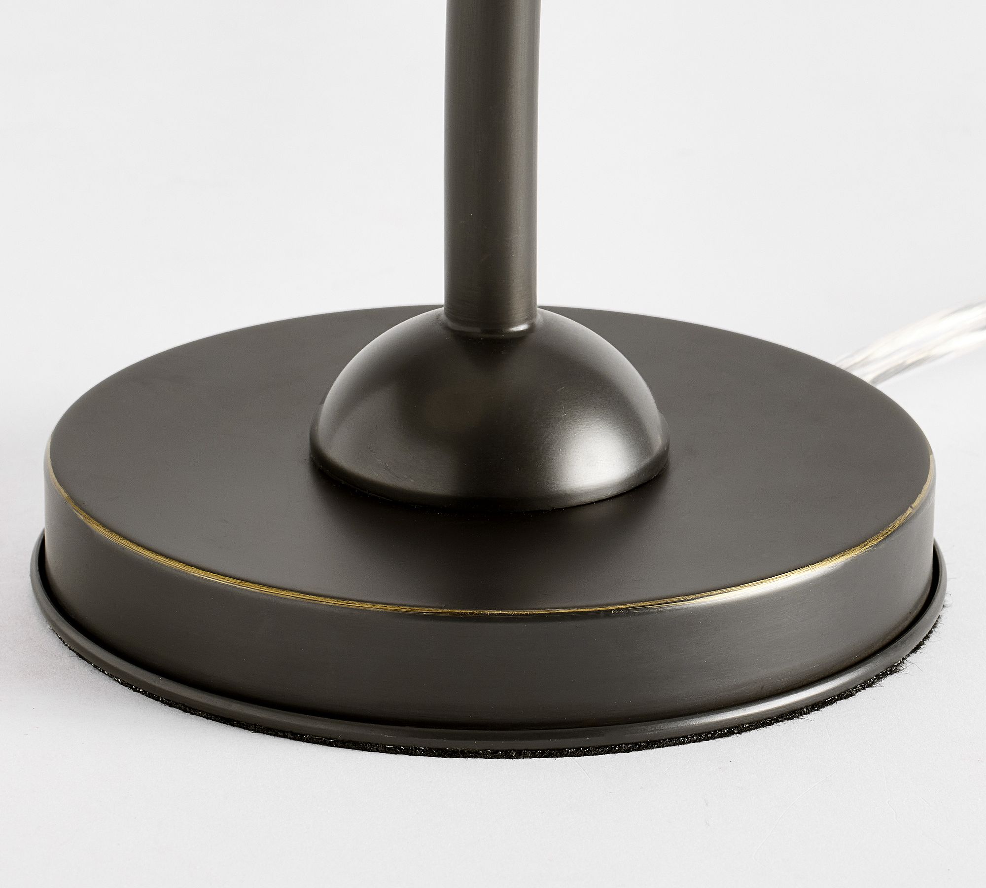 Luvora Brass Table Lamp - Textured Pleated Shade Light in Farmhouse Style