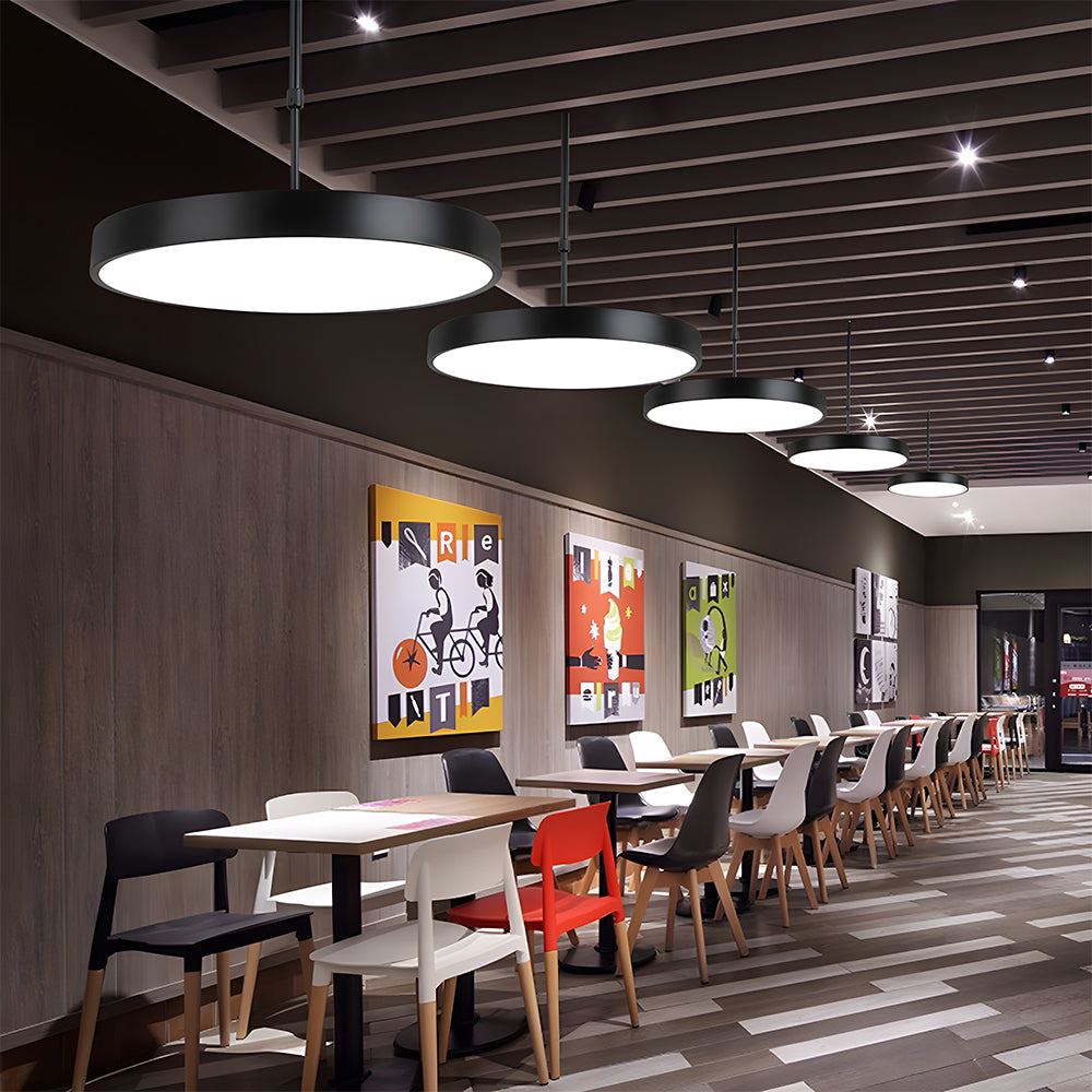 Macaron Disc Pendelleuchte - Moderne Acryl-Kücheninselbeleuchtung