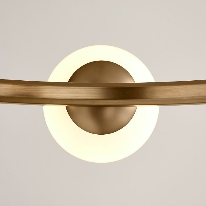 Brelia Round Light Chandelier - Modern Globe Chandelier in Stylish Design