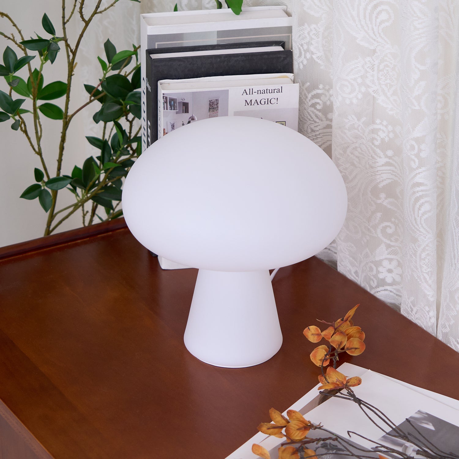 Tragbare Tischleuchte – wiederaufladbare moderne Lampe für Terrasse und Garten