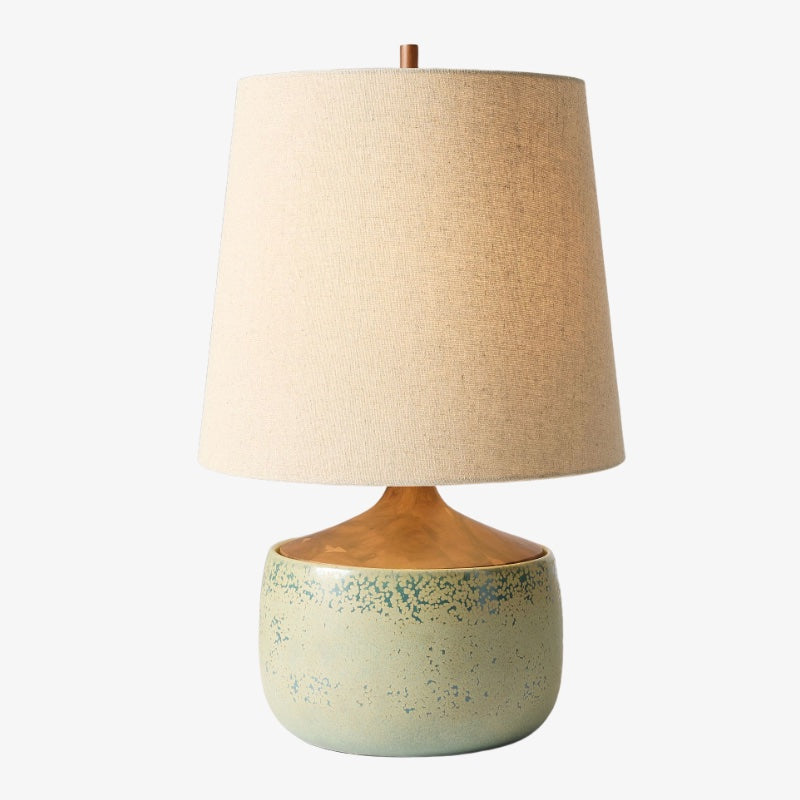 Avero Contemporary Table Lamp - Textured Ceramic Design for Living Room and Office