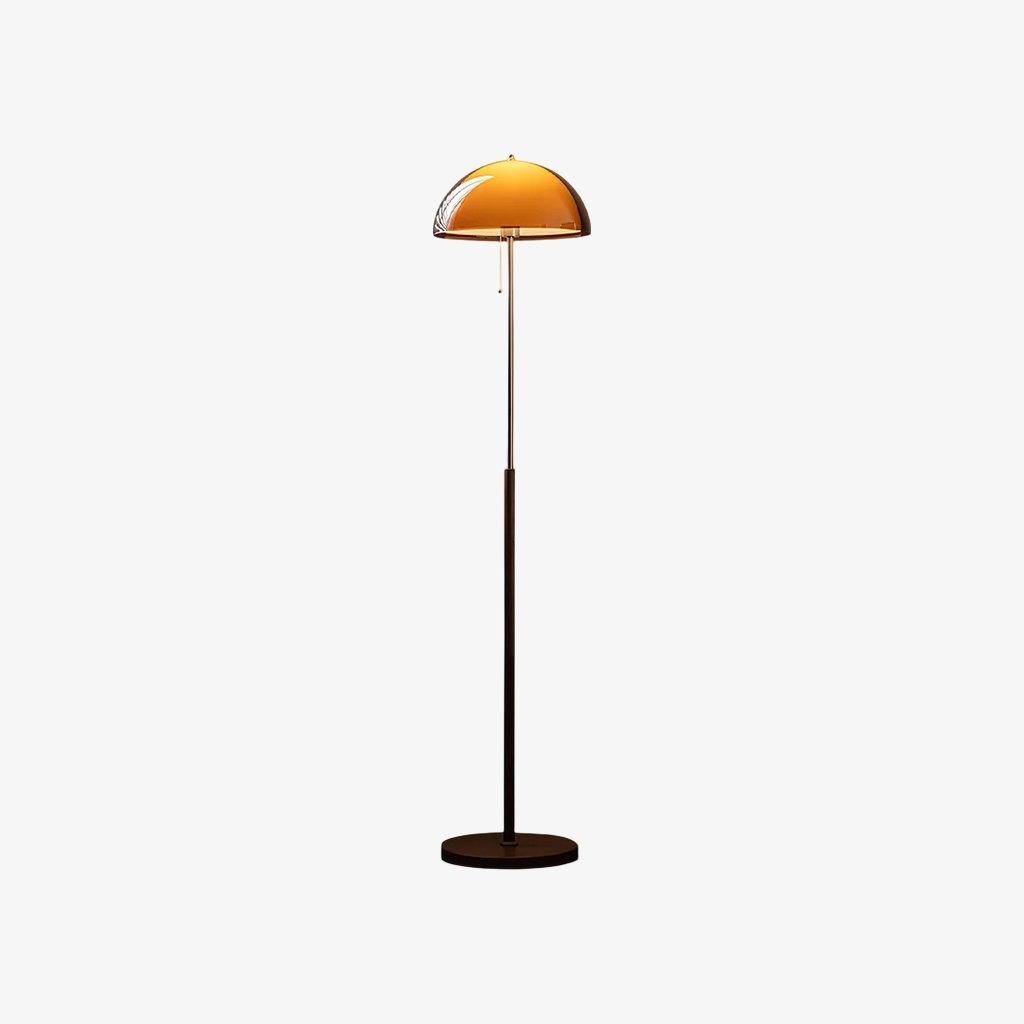 Afterglow Modern Statement Floor Lamp – Clean Line Standing Light for Bedroom Setting