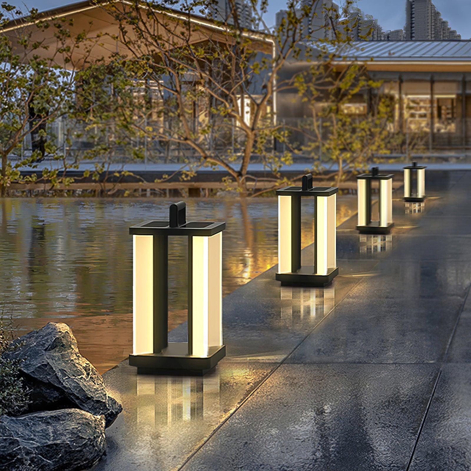 Stainless Steel Outdoor Light - Solar Path Light Ideal