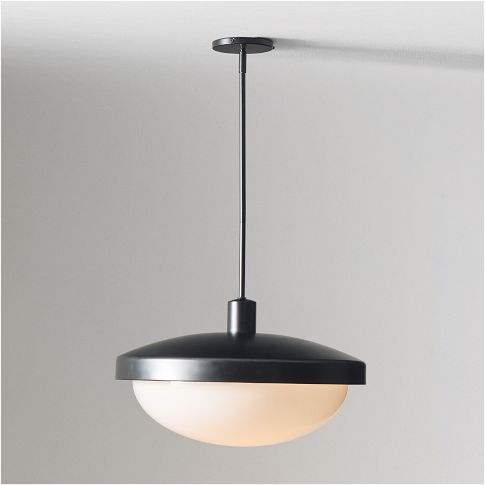 Rolvona Globe Pendant Light - Modern Oval Shade Hanging Lamp