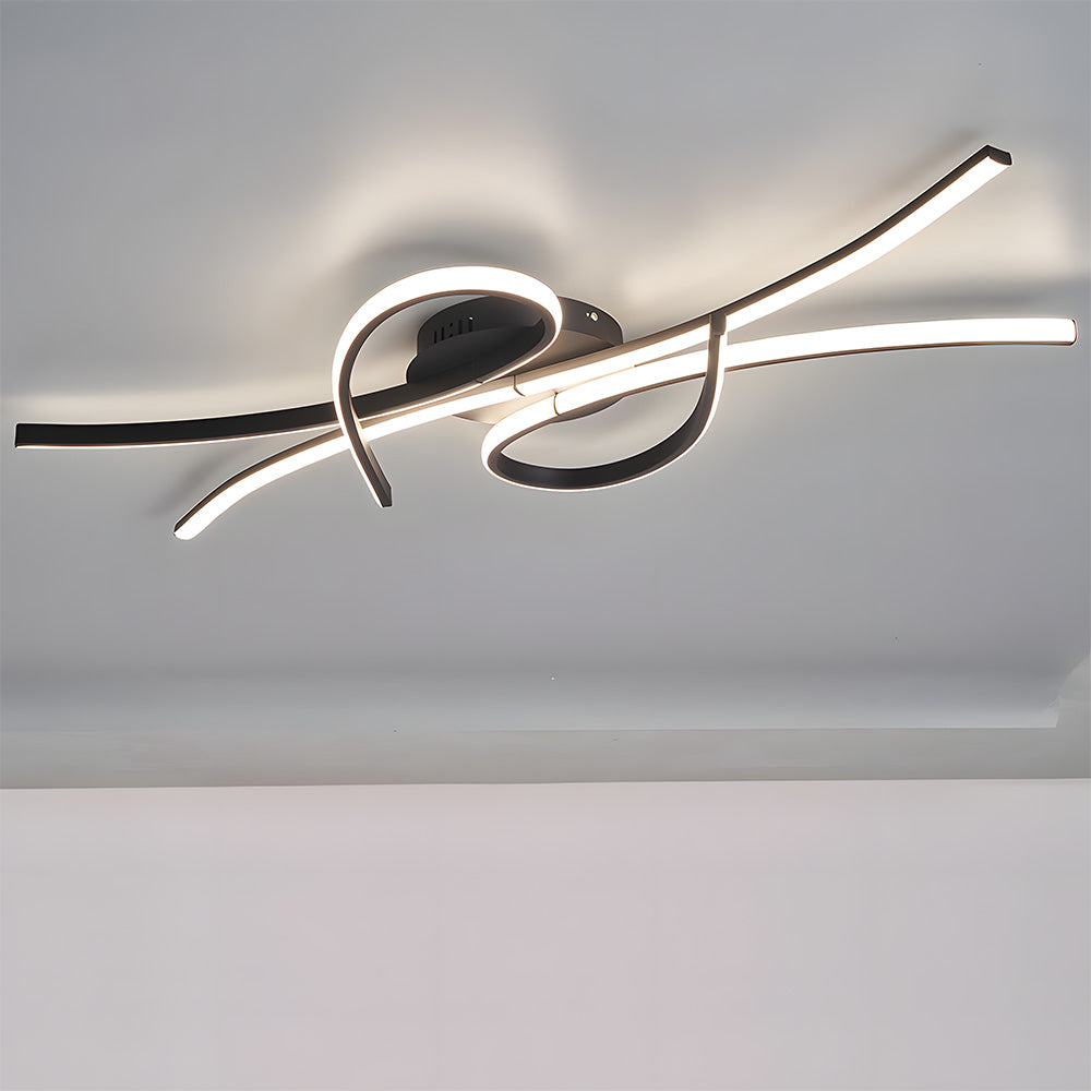 Musical Notes Ceiling Lamp – Unique LED Light for Living Room Décor