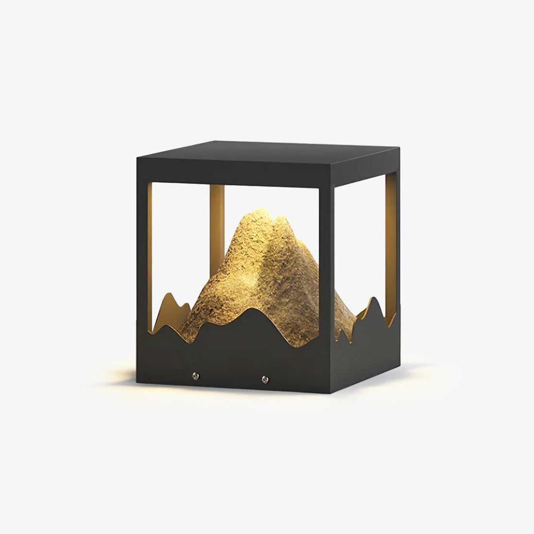 Garden Outdoor Light - Mountain Pattern Warm Light