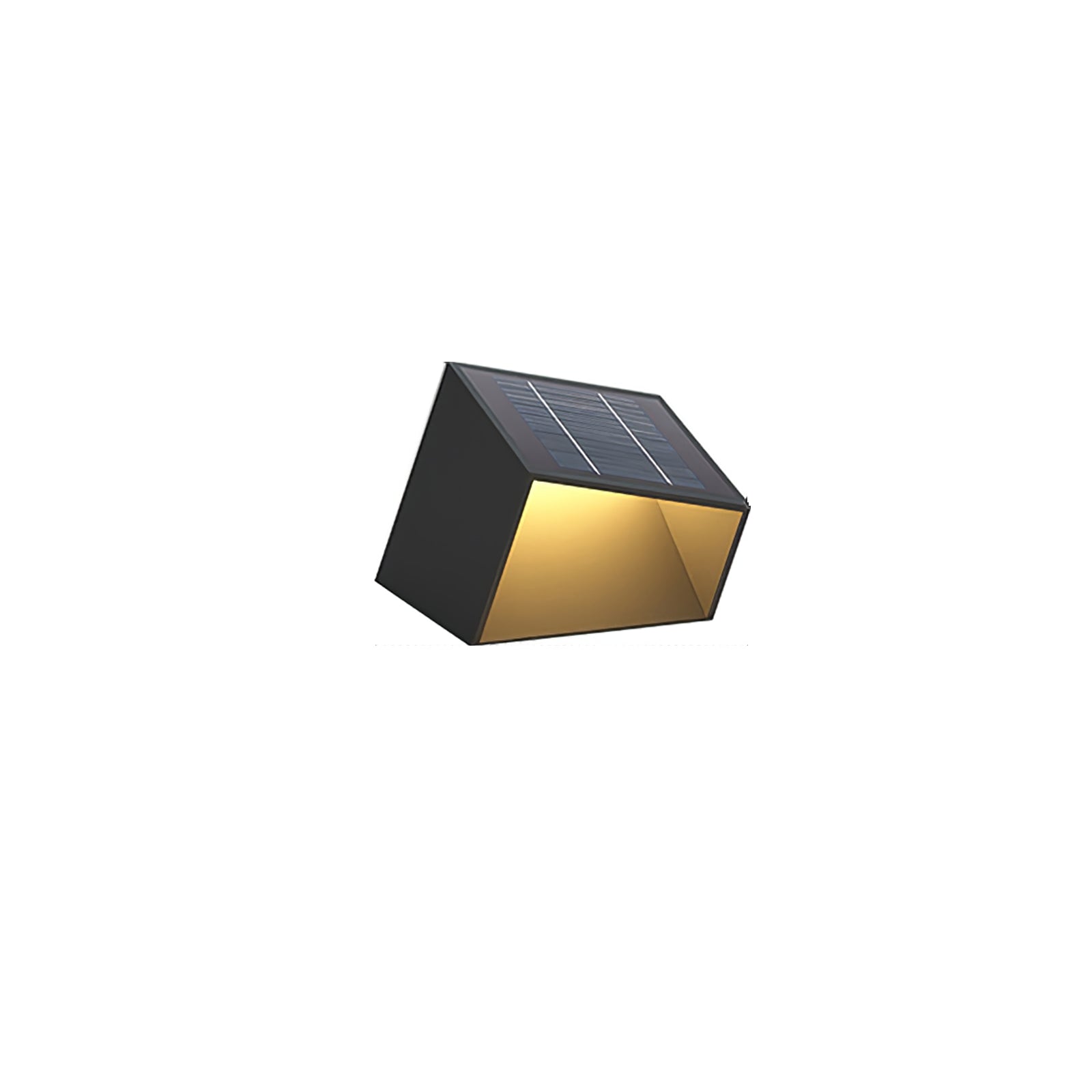 Cube Garden Solar Light - Compact LED Lamp for Patio & Small Gardens