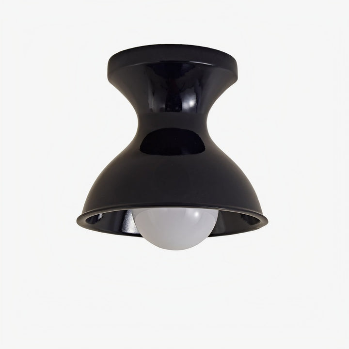 Navy blue modern resin ceiling light