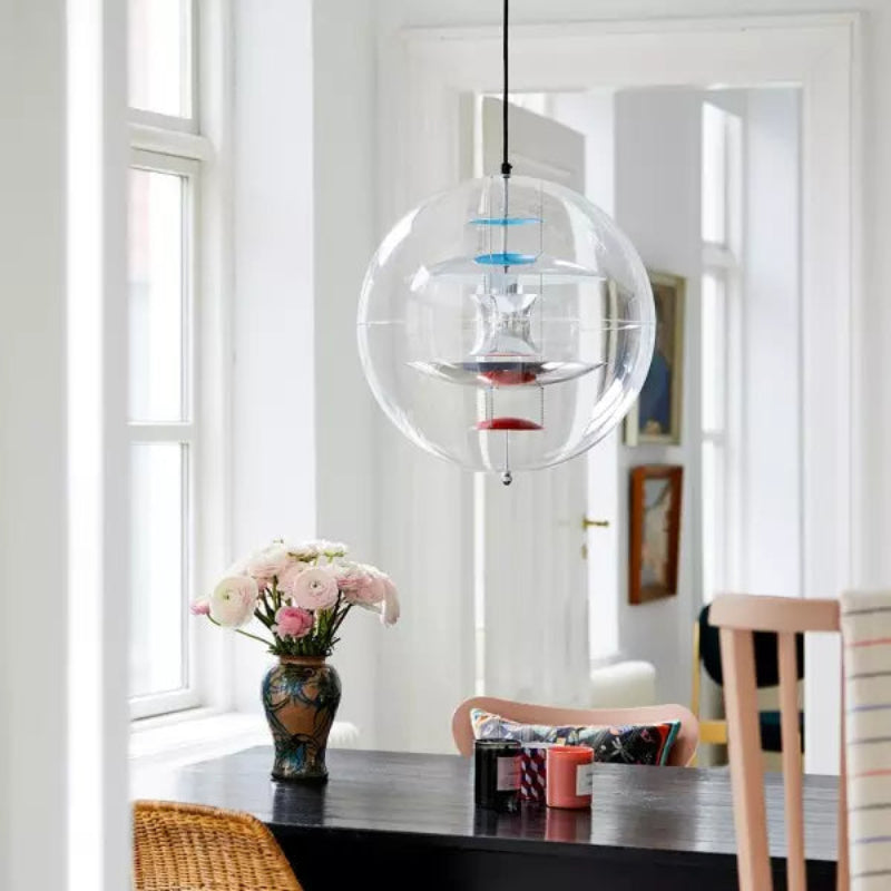 Globe Transparent Modern Bubble Pendant Lamp