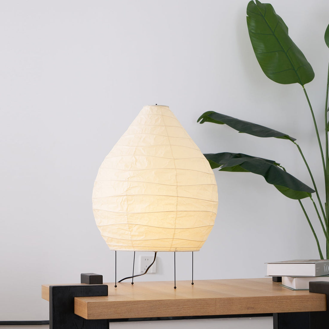 Tischlampe aus Washi-Papier – Laternendesign für Wohnzimmer und Schlafzimmer