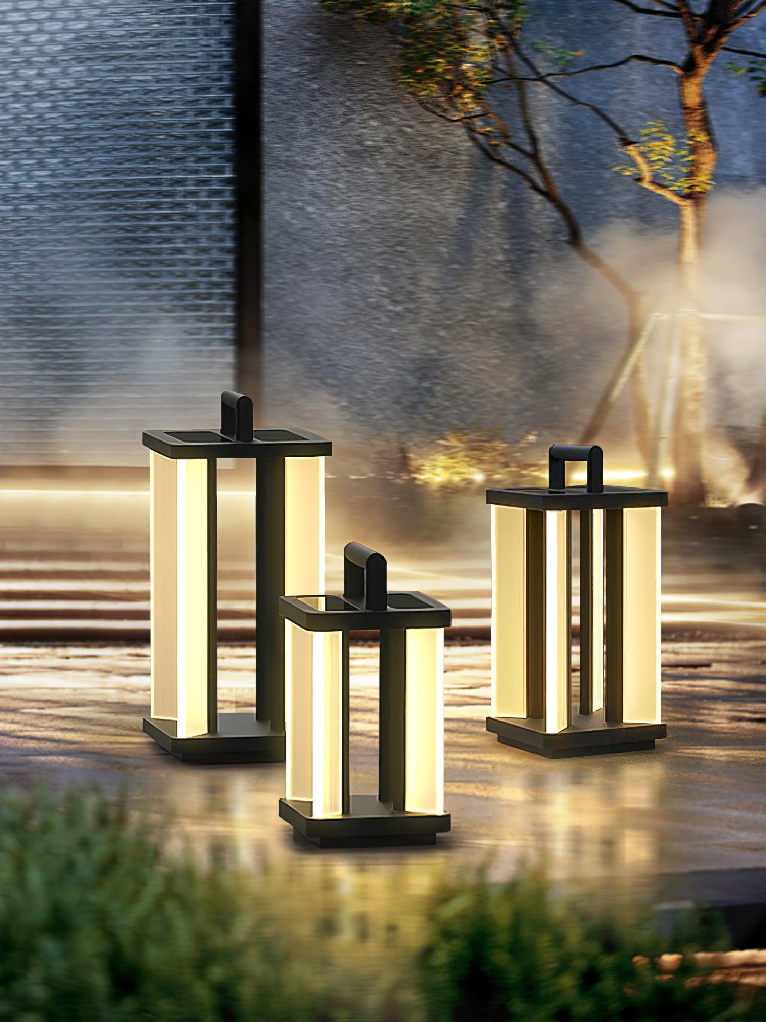 Stainless Steel Outdoor Light - Solar Path Light Ideal