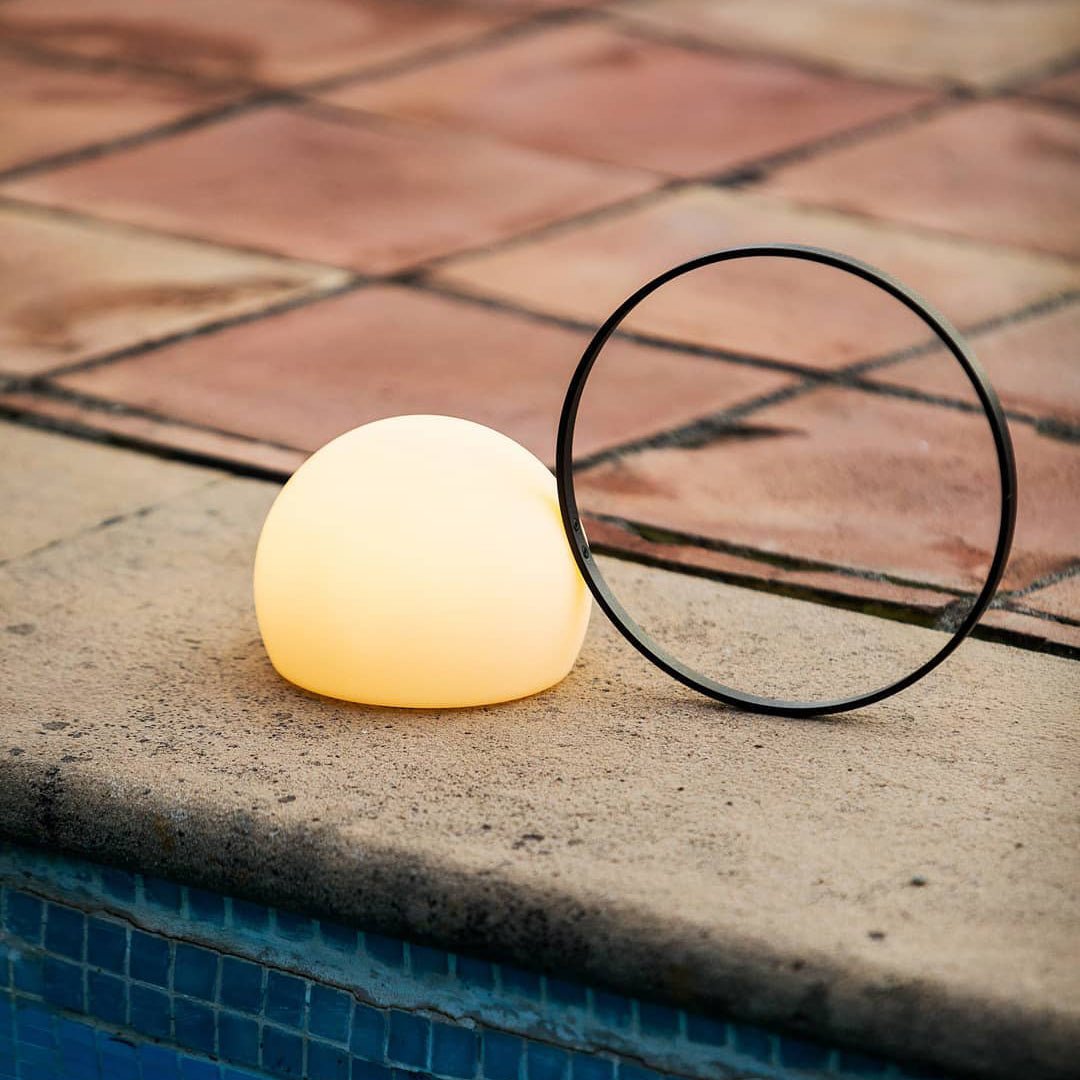 Dome Table Lamp - Portable Ambient Light for Living Room & Bedroom