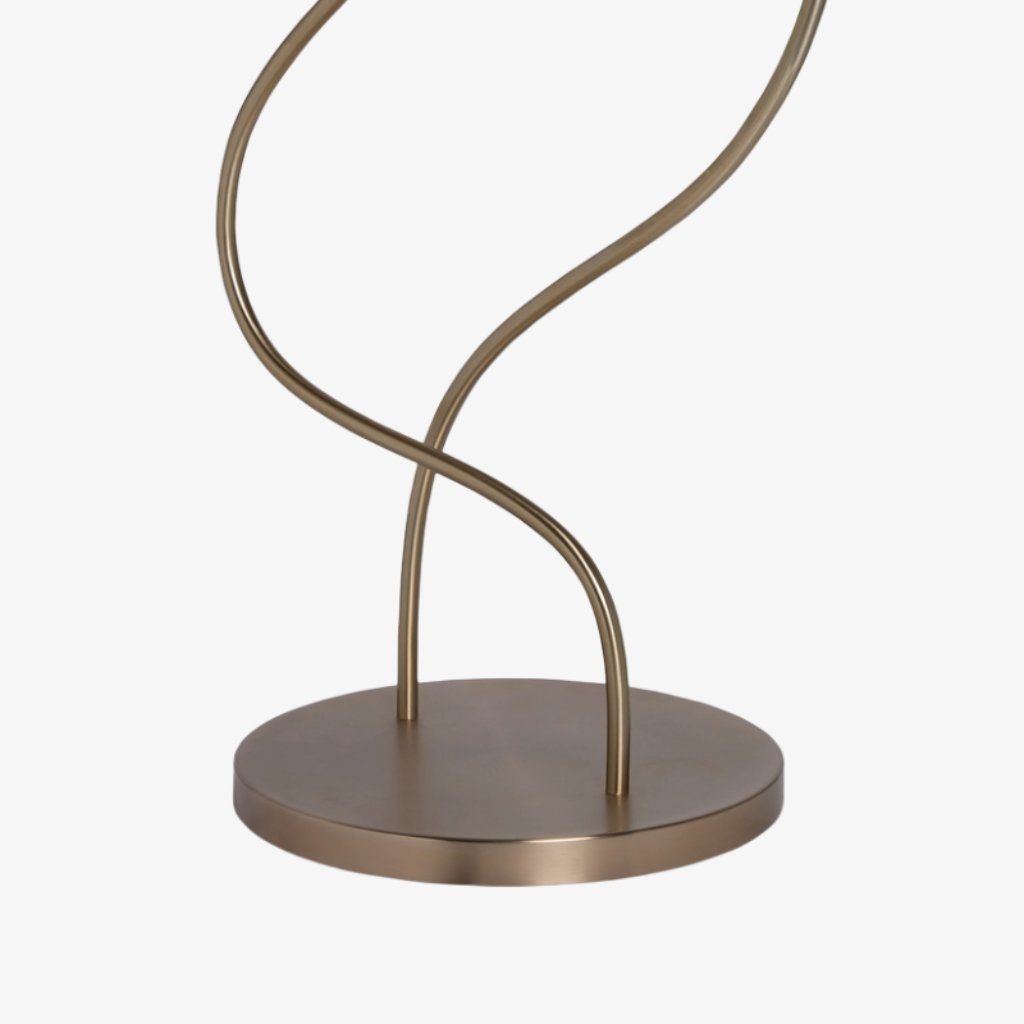 Kysara Floor Lamp - Dual-Stem Floral Design are Suitable for Placement in the Living Room or Bedroom or Study