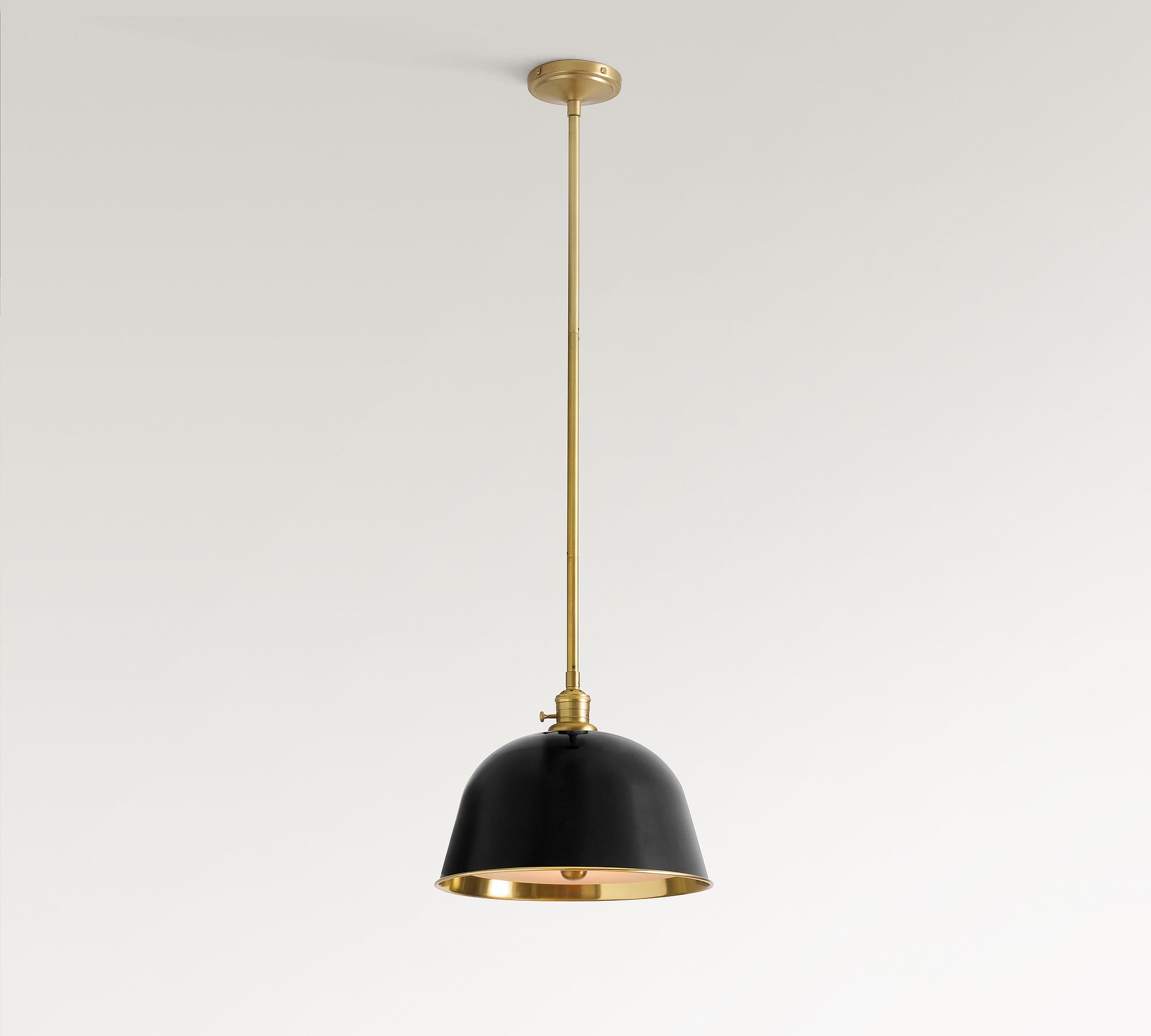 Forvara Metal Bell Design Pendant Lamp - Modern Metal Pole Design Kitchen Lighting