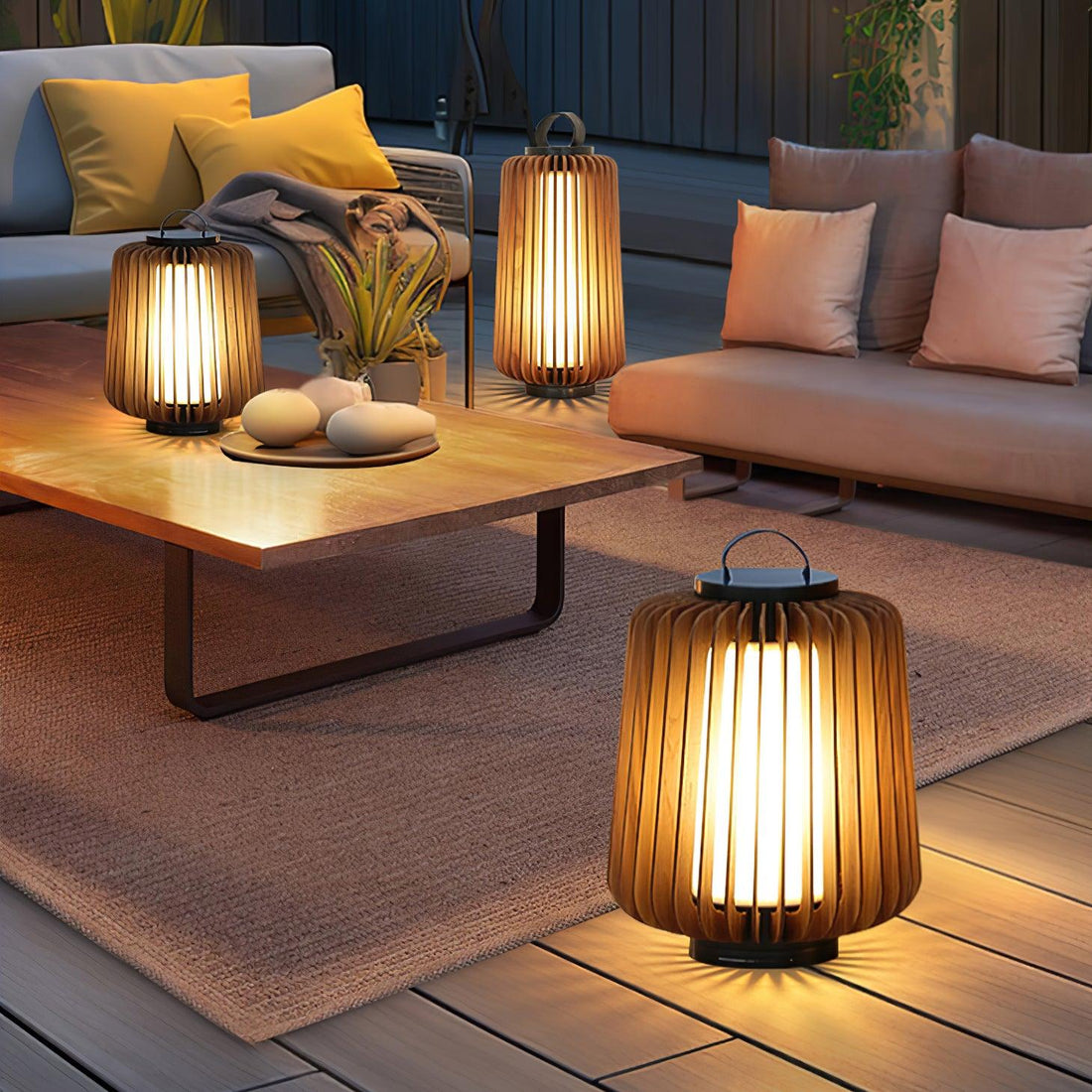 Tragbare Laterne für den Außenbereich – wasserdichte Campinglampe für Abenteuer