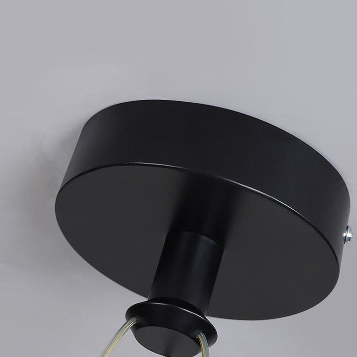 Metal LED Round Pendant Light - Modern LED Ceiling Fixture for Hallway