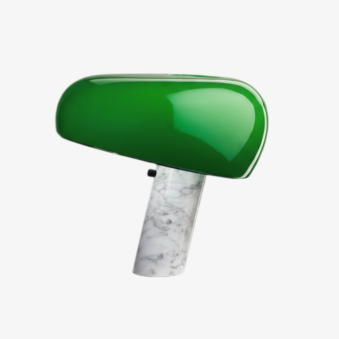 Slantia Amusing Ploy Table Lamp - Glass Shade and Marble Base Design for Living Room or Bedroom N45