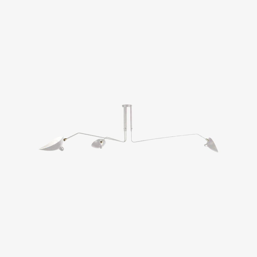 Arclume Arc Ceiling Lamp – Sculptural Design with Adjustable Arms for Modern Spaces N43