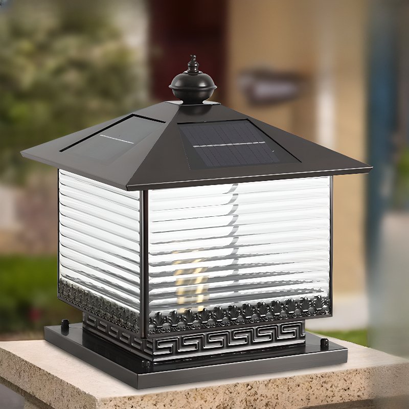 Solar-Pagodenlampe für den Außenbereich – Energiesparendes Licht für Garten &amp; Terrasse