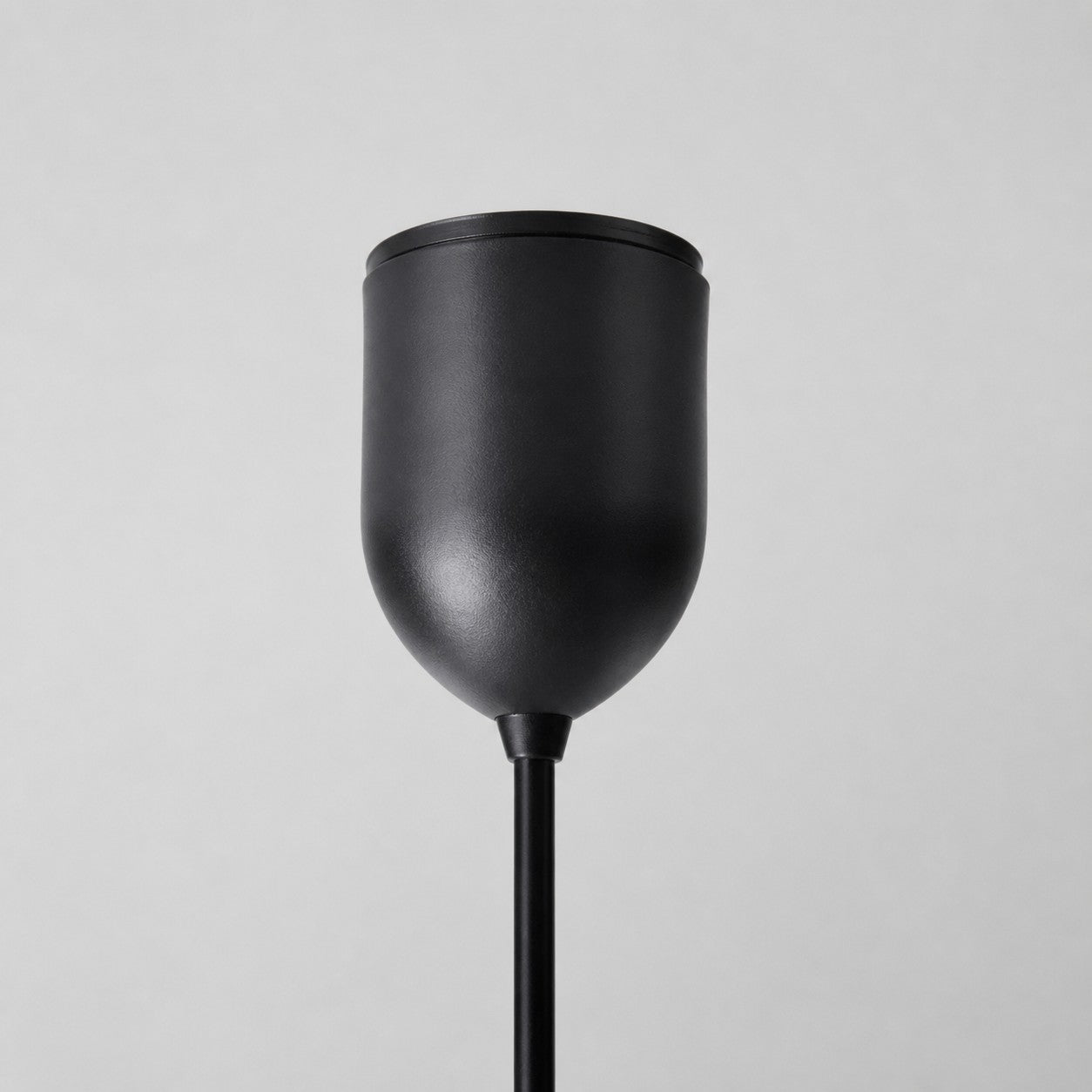 Cratera Black Travertine Stone Pendant Light
