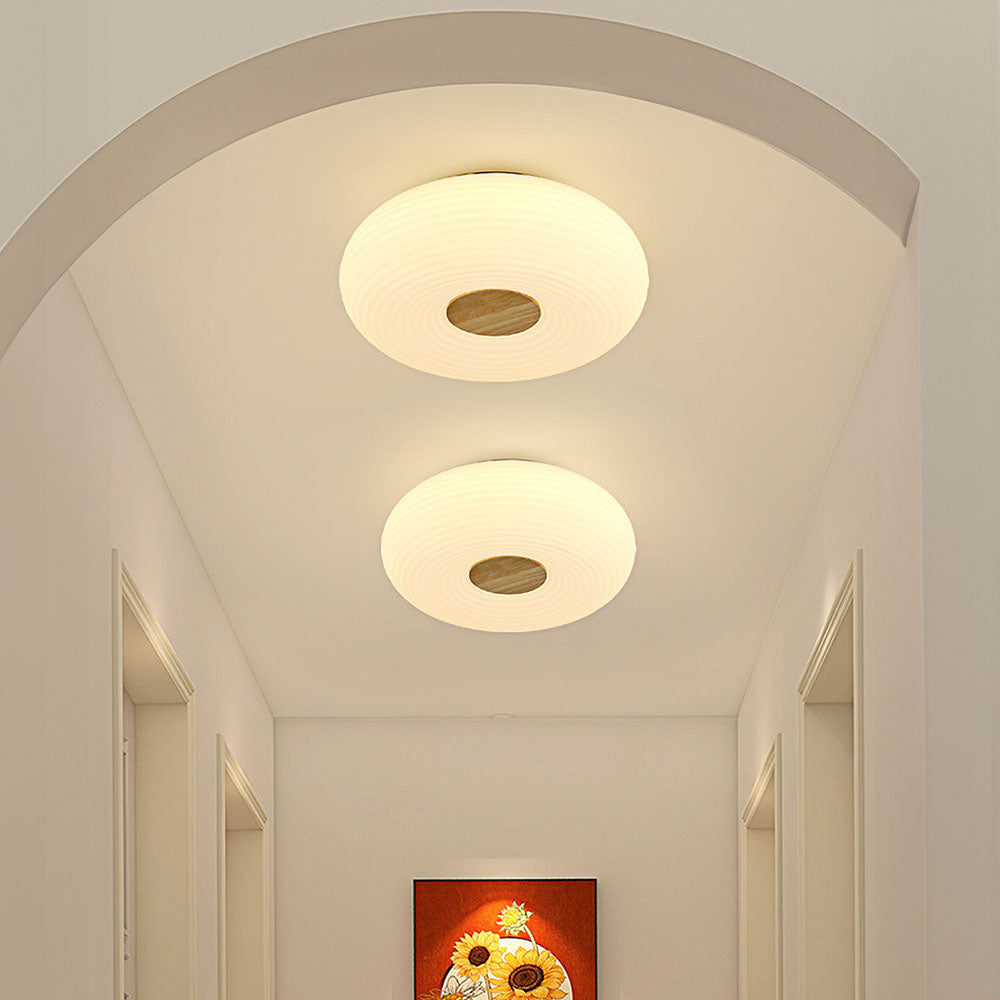 Wabi-Sabi Acrylic LED Ceiling Light – Minimalist Bedroom Fixture
