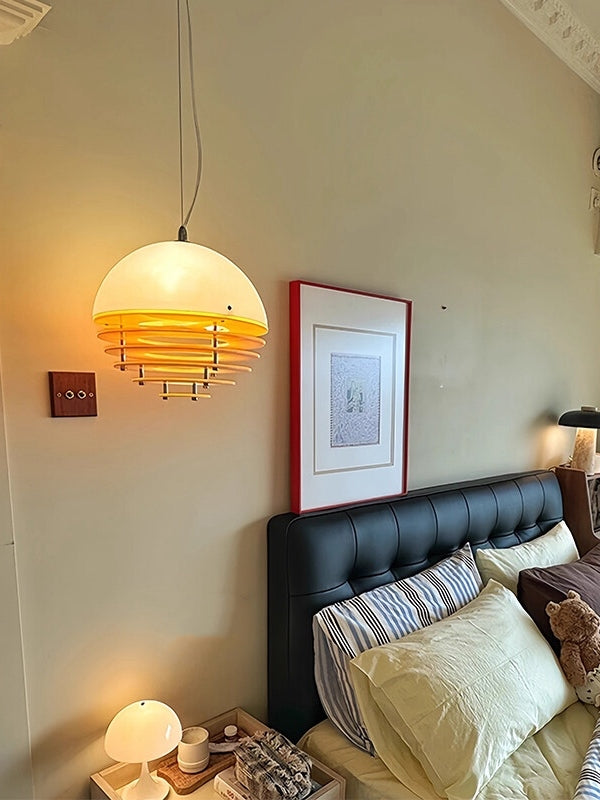 Bauhaus Sunset Pendelleuchte - Moderne Designer-Ambientelampe fürs Wohnzimmer