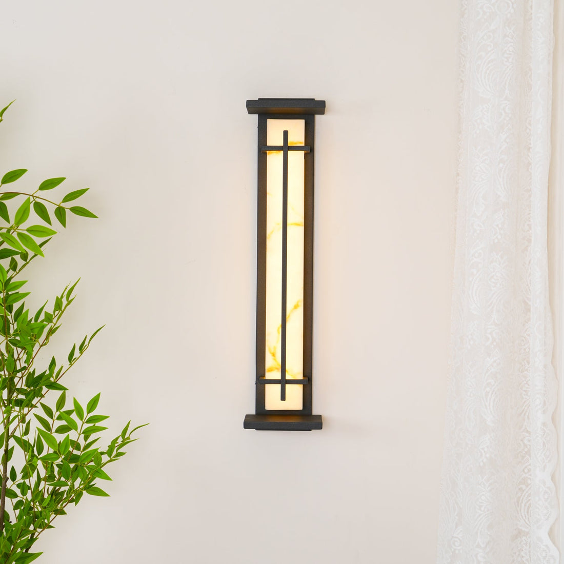Quadratische Außenwandleuchte - Wasserdichte LED-Lampe für Garten &amp; Terrasse
