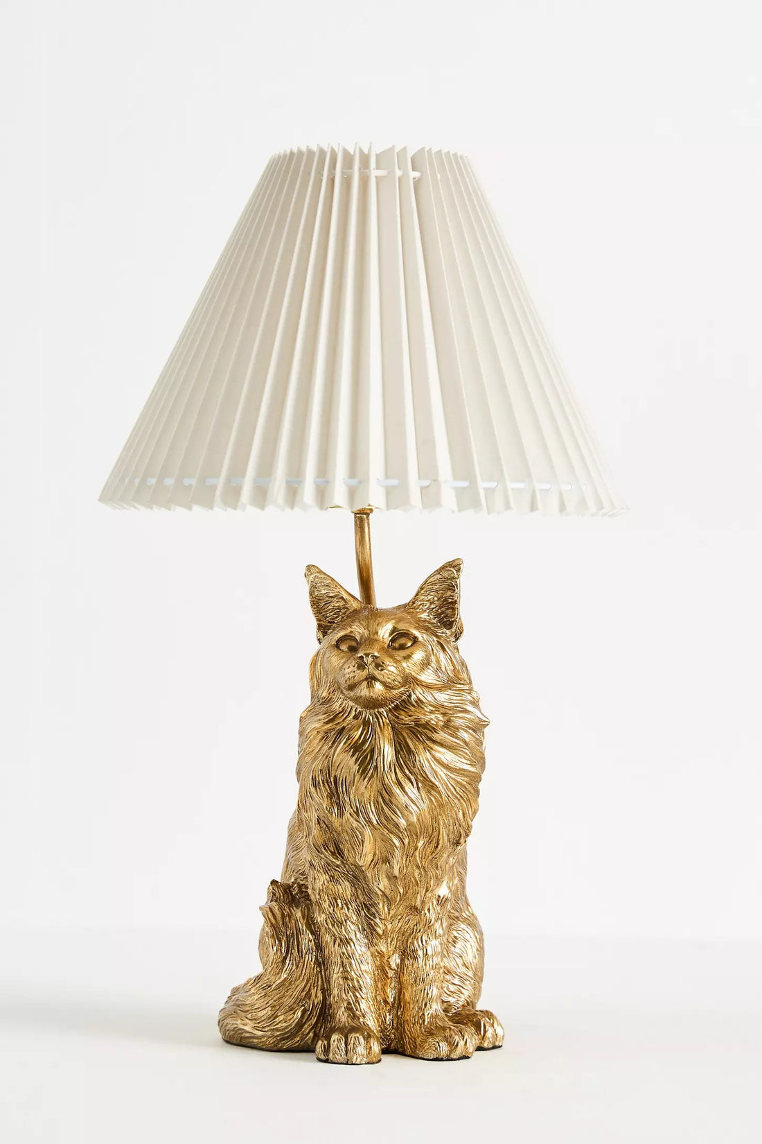 Pawdia Unique Table Lamp - Decorative Fabric Animal Bedside Lamp