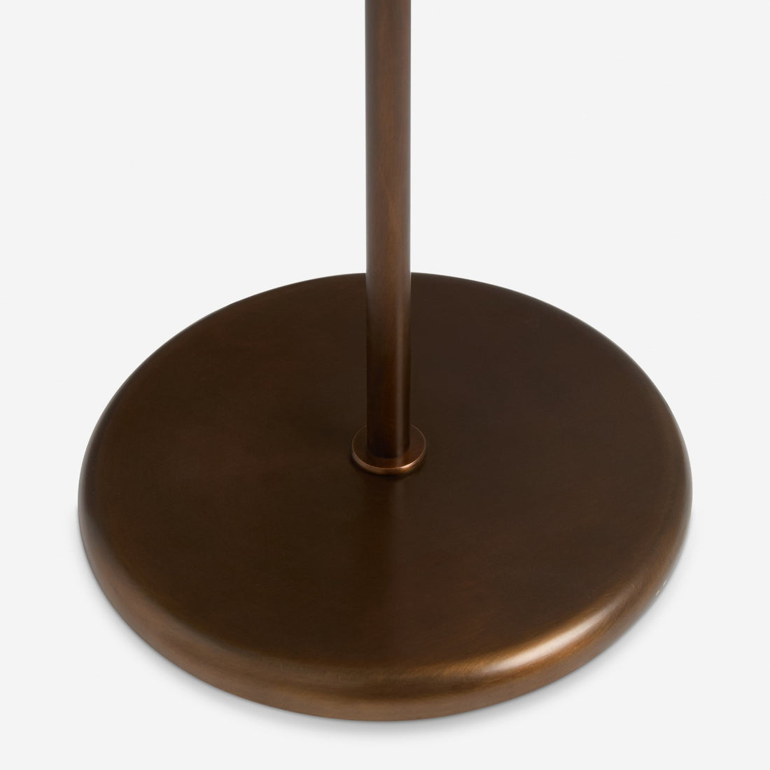 Lustrona Metal Standing Floor Lamp – Modern Half-Dome Shade Accent Light for Home Styling