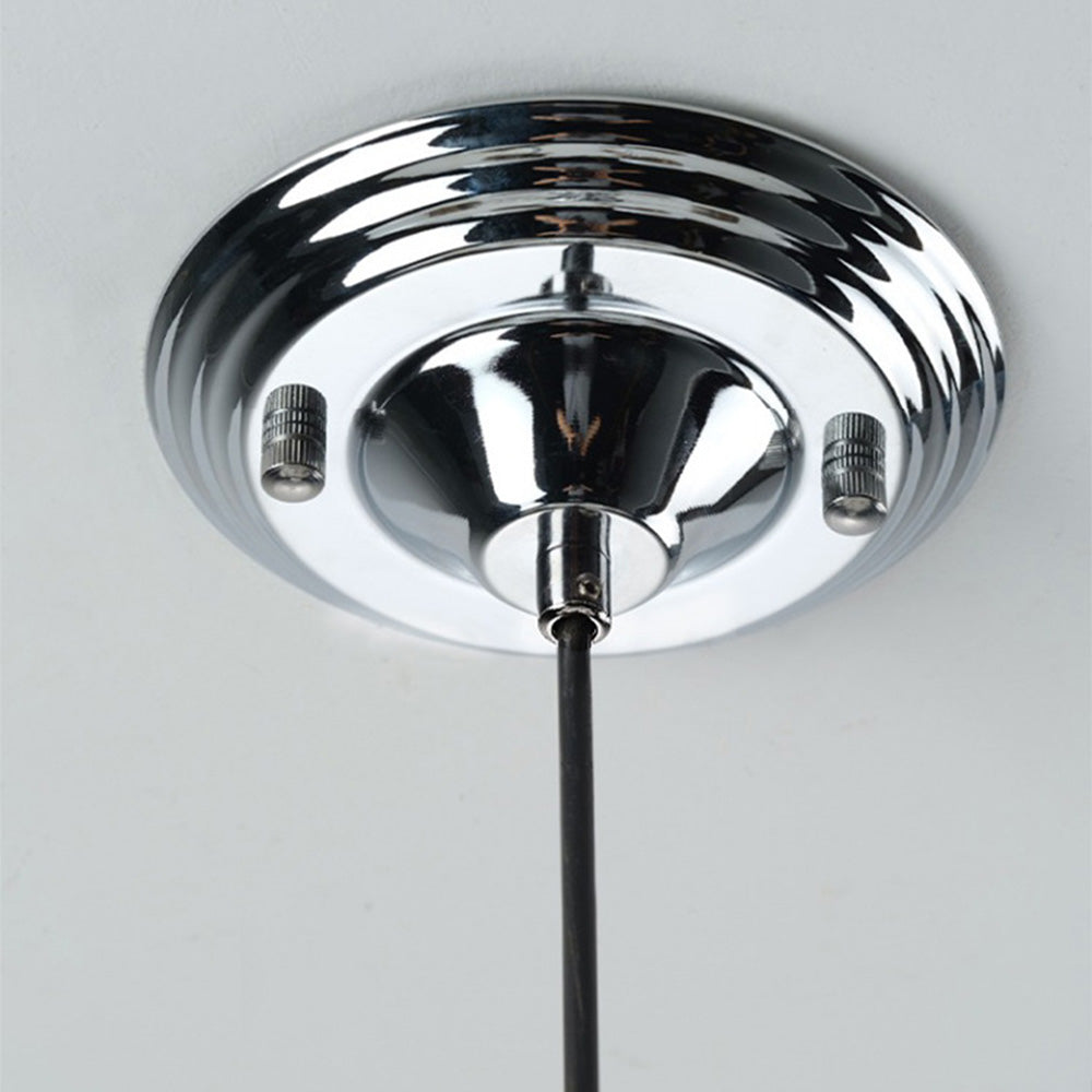 Art-Deco-Pendelleuchte – Blütenblatt-Acrylmaterial für Wohnzimmer