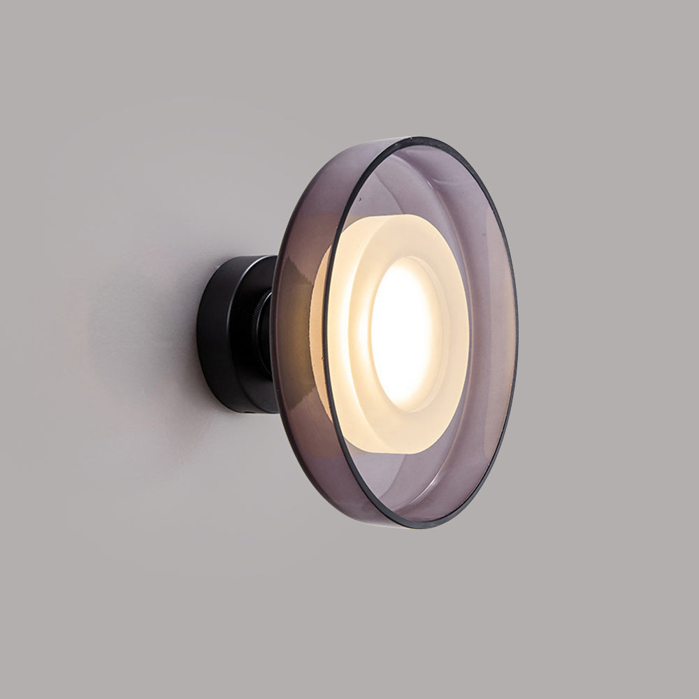 Nordic Wall Sconce - Modern Glass Round LED Lighting