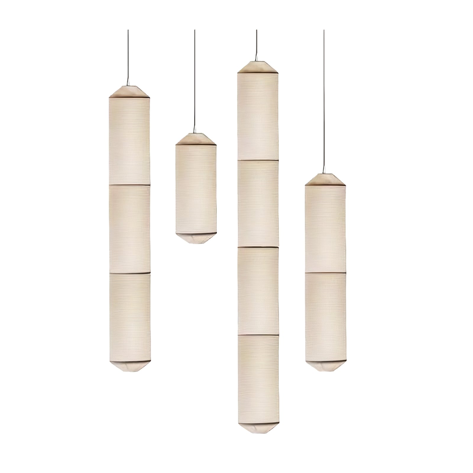 Mulberry Silk Pendant Lamp - Warm LED Lighting for Living Rooms