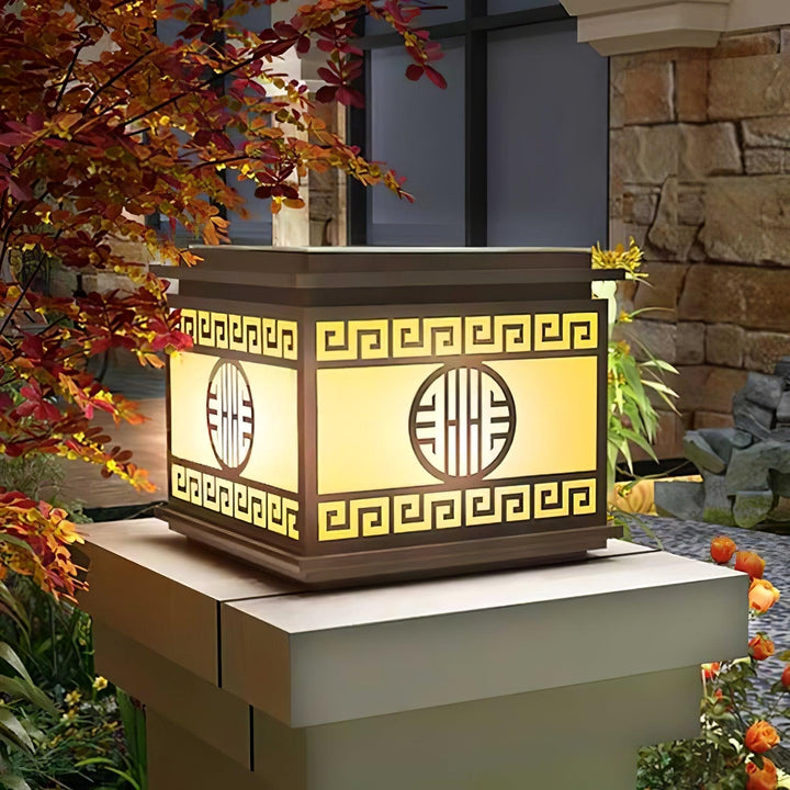 Stilvolle Gartenleuchte für den Außenbereich – Hochwertige, elegante Lampe für den Innenhof